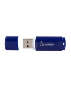 Купить Флешка SmartBuy Crown 128ГБ Blue (SB128GBCRW-Bl)  в E-mobi