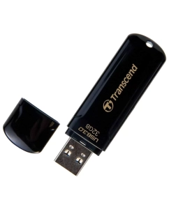 Купить Флешка Transcend JetFlash 700 32ГБ Black (TS32GJF700)  в E-mobi
