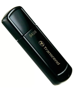 Купить Флешка Transcend JetFlash 350 64ГБ Black (TS64GJF350)  в E-mobi