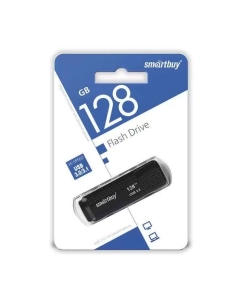 Купить Флешка SmartBuy Dock 128ГБ Black (SB128GBDK-K3)  в E-mobi