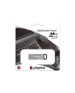 Купить Флешка Kingston DataTraveler Kyson 64ГБ Silver (DTKN/64GB)  в E-mobi