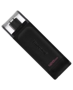 Купить Флешка Kingston DataTraveler 70 128 ГБ черный (DT70/128GB)  в E-mobi