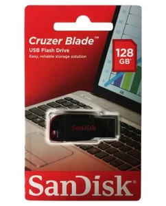 Купить Флешка SanDisk Cruzer Blade 128ГБ Red/Black (SDCZ50-128G-B35)  в E-mobi