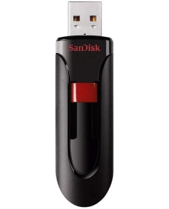 Купить Флешка SanDisk Cruzer Glide 128ГБ Red/Black (SDCZ60-128G-B35)  в E-mobi