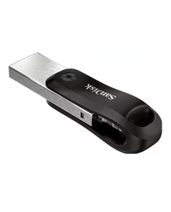 Купить Флешка SanDisk iXpand GO 64ГБ Silver/Black (SDIX60N-064G-GN6NN)  в E-mobi