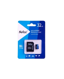 Купить Карта памяти Netac P500 microSDHC 32GB (NT02P500STN-032G-R)  в E-mobi