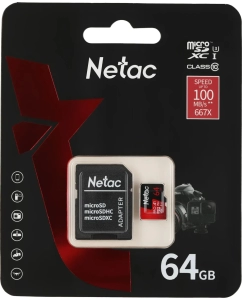 Купить Карта памяти 64GB microSDXC P500 Extreme Pro (NT02P500PRO-064G-R)  в E-mobi