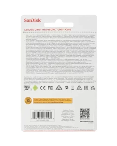 Купить Карта памяти NoBrand Micro SDXC Гб SanDisk Ultra microSDXC 128 gb (SDSQUNR-128G-GN6MN)  в E-mobi