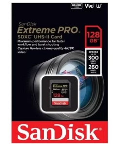 Купить Карта памяти SanDisk SDXC 128Гб Extreme Pro (SDSDXXD-128G-GN4IN)  в E-mobi