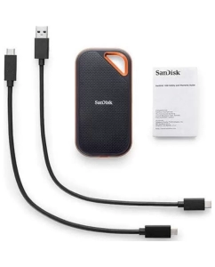 Купить Внешний SSD диск SanDisk Extreme Pro Portable 2000 МБ/с USB 3.2 V2 1ТБ (SDSSDE81-1T00-G25)  в E-mobi