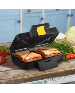 Купить Сэндвич-тостер Kitfort КТ-3672 черный  в E-mobi