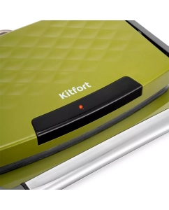 Купить Сэндвич-тостер Kitfort КТ-3626 зеленый  в E-mobi