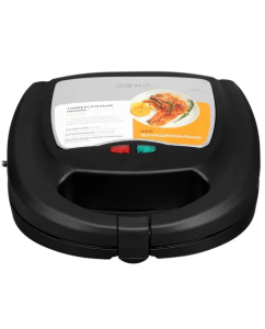 Купить Электровафельница DEXP UP-701/4 серый; черный  в E-mobi