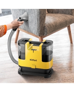 Купить Пылесос Kitfort КТ-5162-3 черный, желтый  в E-mobi