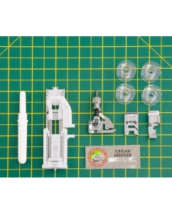 Купить Швейная машина Janome DressCode белый, розовый  в E-mobi