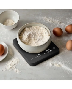 Купить Весы кухонные Kitfort КТ-843 черный  в E-mobi