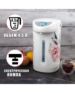 Купить Термопот KELLI KL-1388 4.5 л белый, разноцветный  в E-mobi