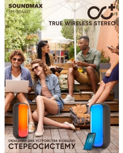 Купить Портативная колонка Soundmax SM-PS4427 Black  в E-mobi