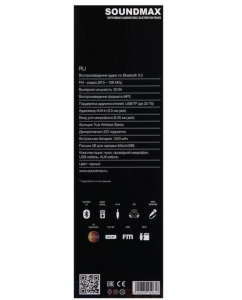 Купить Портативная колонка Soundmax SM-PS4425 Black (SM-PS4425)  в E-mobi