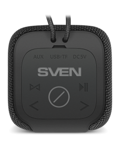 Купить Портативная колонка Sven PS-205 черная  в E-mobi