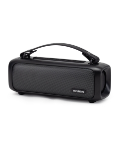 Купить Колонка портативная Hyundai H-PS1020 16 W, 2.0 BT, 10 м, 1500 mAh, чёрная  в E-mobi