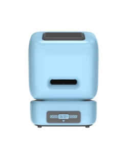 Купить Портативная колонка Divoom Ditoo Mic с микрофоном и пиксельным LED-экраном - голубая  в E-mobi