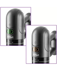 Купить Пылесос Kitfort КТ-5122 черный; фиолетовый  в E-mobi