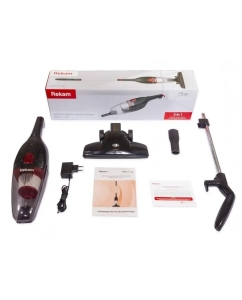 Купить Ручной пылесос handstick Rekam HVVC-1150, 75Вт, черный/красный 1901000016  в E-mobi