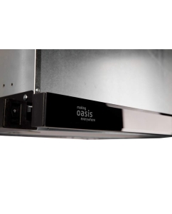 Купить Вытяжка встраиваемая Oasis VT-60BG (P) черная  в E-mobi