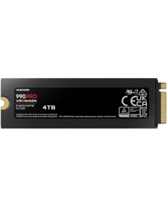 Купить Внутренний SSD накопитель Samsung 990 Pro with Heatsink 4Tb (MZ-V9P4T0CW)  в E-mobi
