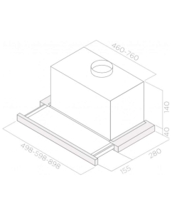 Купить Вытяжка встраиваемая Elica Elite 14 LUX WH/A/50 белый  в E-mobi