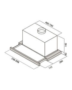 Купить Вытяжка встраиваемая Elica ELITE 14 LUX WH/A/60 LED PRF0037990B белая  в E-mobi