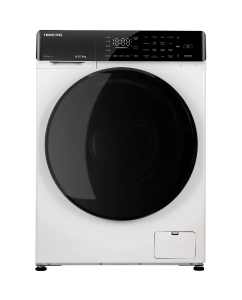 Купить Стиральная машина Hiberg i-DDQ9 - 10714 W серебристый  в E-mobi