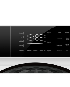 Купить Стиральная машина Hiberg i-DDQ9 - 10714 W серебристый  в E-mobi