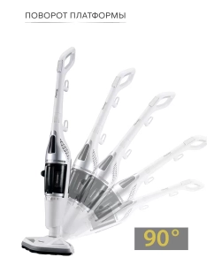 Купить Пылесос Pioneer VC465S белый, черный  в E-mobi