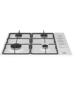 Купить Встраиваемая варочная панель газовая Beko HIGG 64123 SW белый  в E-mobi