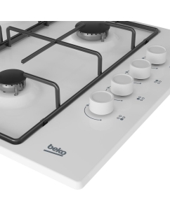 Купить Встраиваемая варочная панель газовая Beko HIGG 64123 SW белый  в E-mobi
