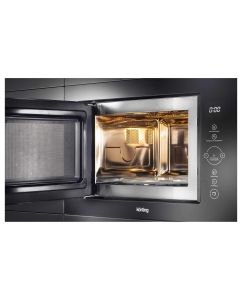 Купить Встраиваемая микроволновая печь Korting KMI 825 TGN черный  в E-mobi