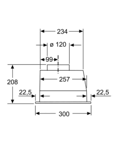 Купить Вытяжка встраиваемая Bosch DLN53AA50 серебристый  в E-mobi