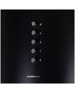 Купить Вытяжка островная HOMSair FLY 1000PH черный  в E-mobi