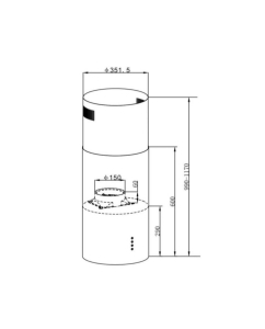Купить Вытяжка островная HOMSair ART 1050IS 35 белый  в E-mobi
