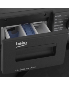 Купить Стиральная машина Beko WSPE7H616A черный  в E-mobi