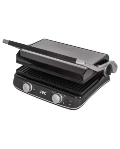 Купить Гриль JVC JK-GR330 серебристый, черный  в E-mobi
