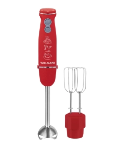 Купить Погружной блендер WILLMARK WHB-1110RS Red в E-mobi