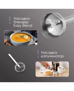 Купить Погружной блендер Zigmund &amp; Shtain BH-350 M серебристый, черный  в E-mobi