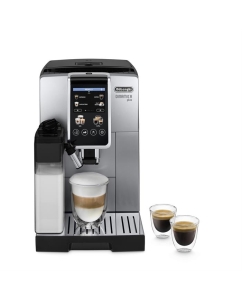 Купить Кофемашина автоматическая Delonghi Dinamica Plus ECAM380.85.SB серебристый, черный в E-mobi