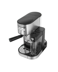 Купить Кофеварка рожкового типа MAUNFELD MF-720S PRO Silver  в E-mobi
