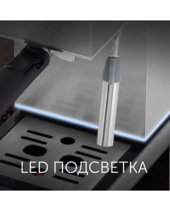 Купить Кофеварка рожковая Polaris PCM 1542E Adore Crema, серебристая  в E-mobi