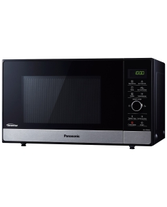 Купить Микроволновая печь с грилем Panasonic NN-GD38HSZPE серый/черный  в E-mobi