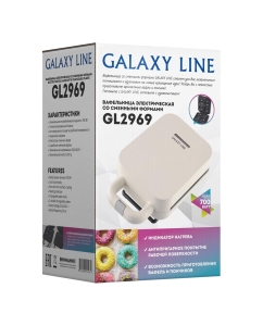 Купить Электровафельница Galaxy LINE GL 2969  в E-mobi